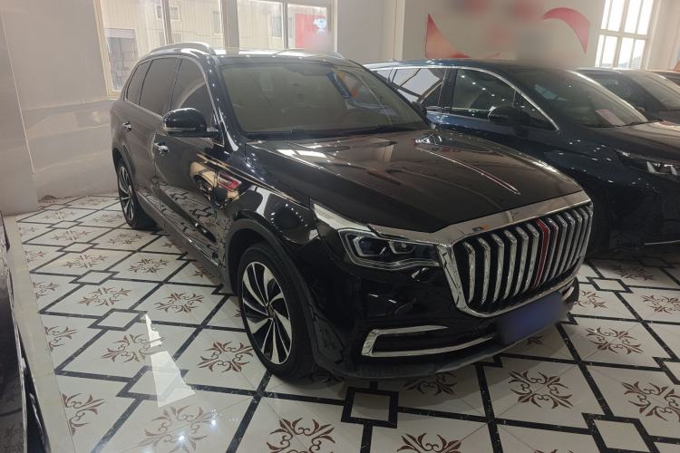 Used Hongqi HS7 2019 3.0T Automatic All-Wheel Drive Smart Connect Flagship Edition Front Right 45 Deg