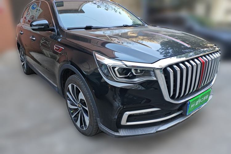 Used Hongqi HS7 2019 3.0T Automatic All-Wheel Drive Smart Connect Flagship Edition Front Right 45 Deg