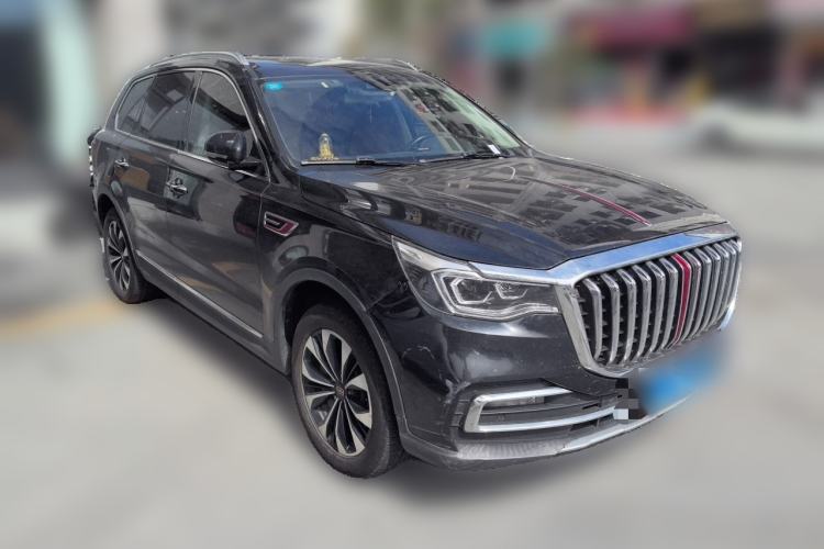 Used Hongqi HS7 2019 3.0T Automatic All-Wheel Drive Smart Connect Flagship Edition Front Right 45 Deg
