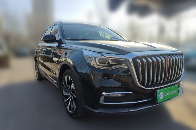 Used Hongqi HS7 2019 3.0T Automatic All-Wheel Drive Smart Connect Flagship Edition Front Right 45 Deg
