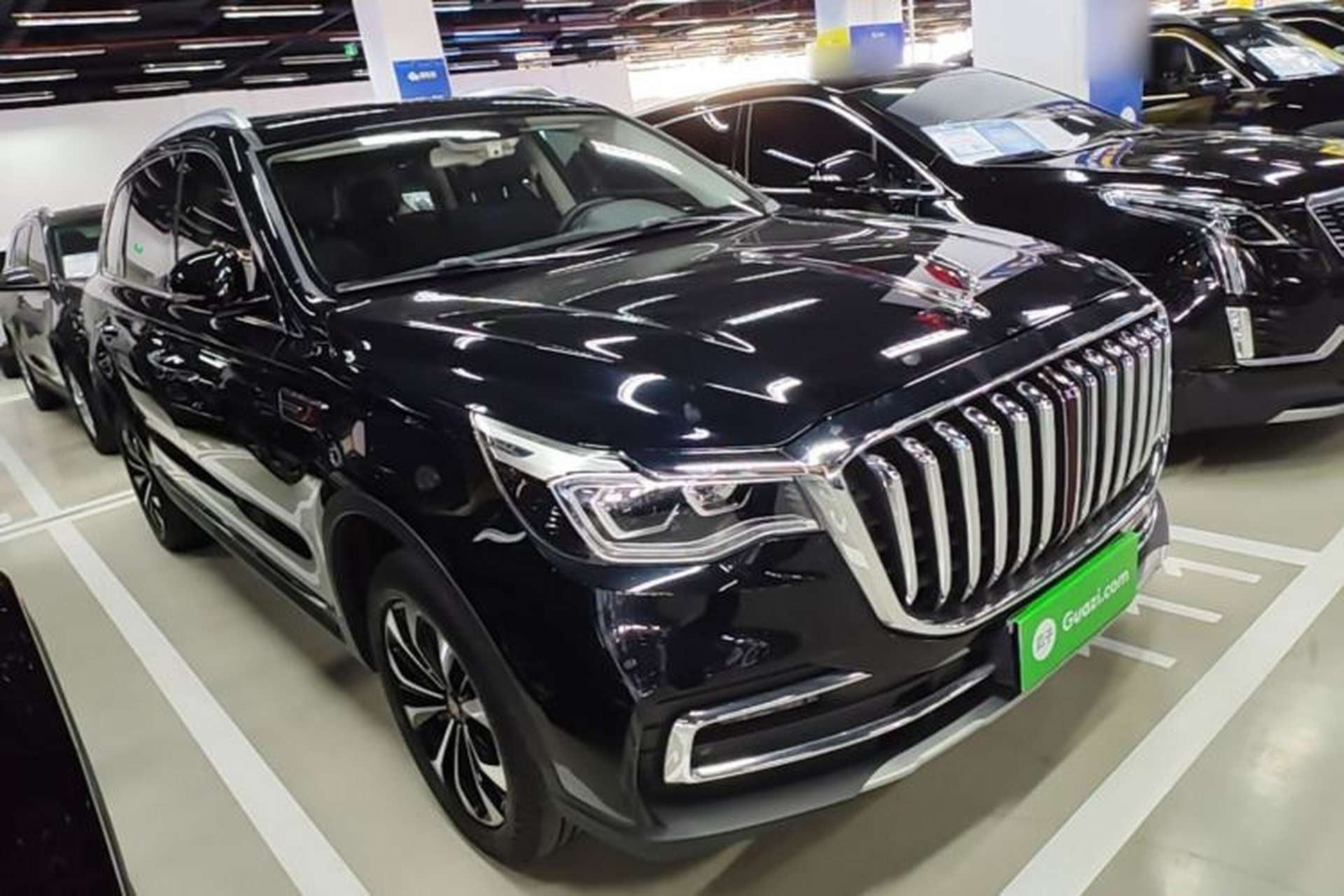 Used Hongqi HS7 2019 3.0T Automatic All-Wheel Drive Flagship Edition Front Right 45 Deg