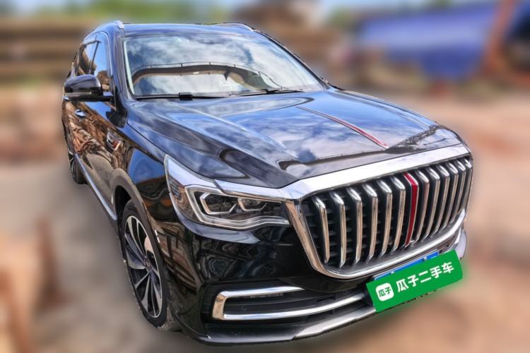 Used Hongqi HS7 2019 3.0T Automatic All-Wheel Drive Smart Connect Flagship Edition Front Right 45 Deg