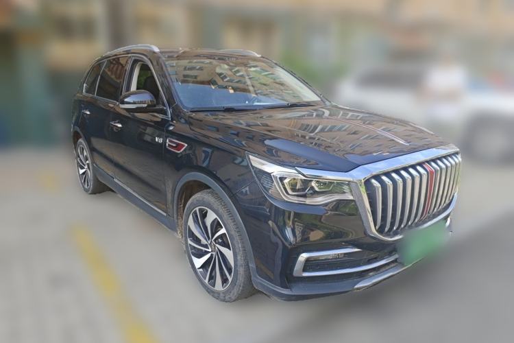 Used Hongqi HS7 2019 3.0T Automatic All-Wheel Drive Smart Connect Flagship Edition Front Right 45 Deg