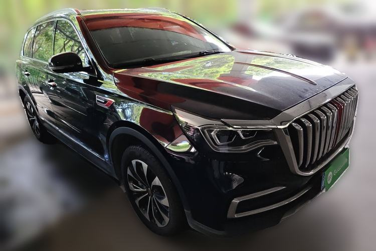 Used Hongqi HS7 2019 3.0T Automatic All-Wheel Drive Smart Connect Flagship Edition Front Right 45 Deg