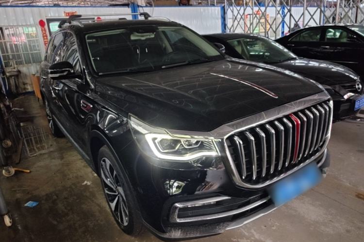 Used Hongqi HS7 2019 3.0T Automatic All-Wheel Drive Smart Connect Flagship Edition Front Right 45 Deg