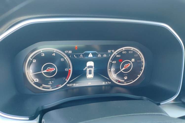 Used Hongqi HS7 2019 3.0T Automatic All-Wheel Drive Flagship Edition Instrument Cluster