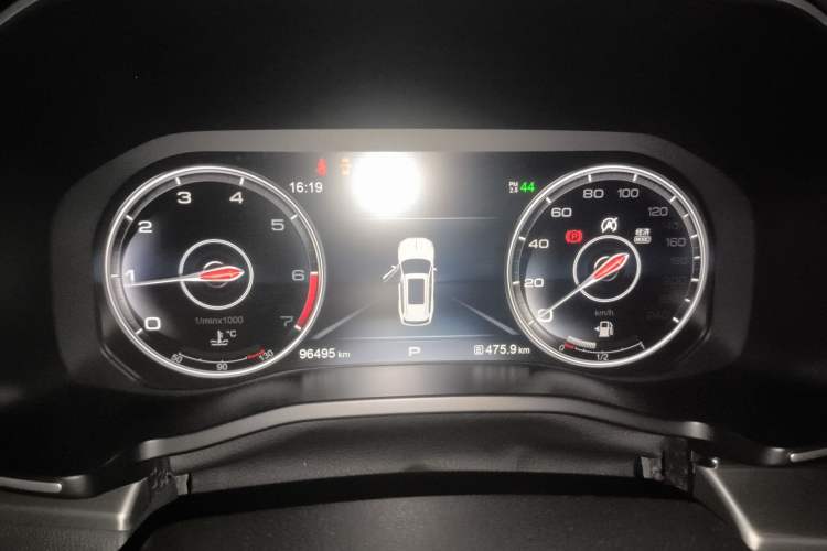 Used Hongqi HS7 2019 3.0T Automatic All-Wheel Drive Smart Connect Flagship Edition Instrument Cluster