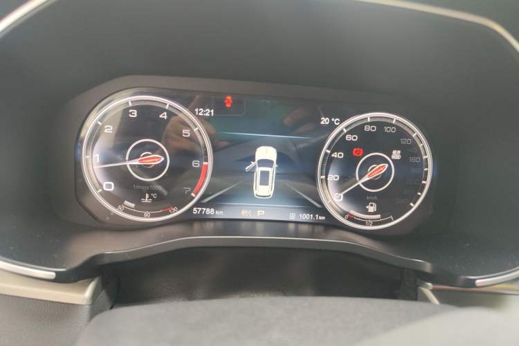 Used Hongqi HS7 2019 3.0T Automatic All-Wheel Drive Smart Connect Flagship Edition Instrument Cluster