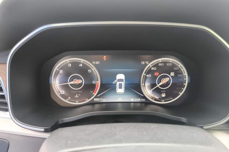 Used Hongqi HS7 2019 3.0T Automatic All-Wheel Drive Flagship Edition Instrument Cluster