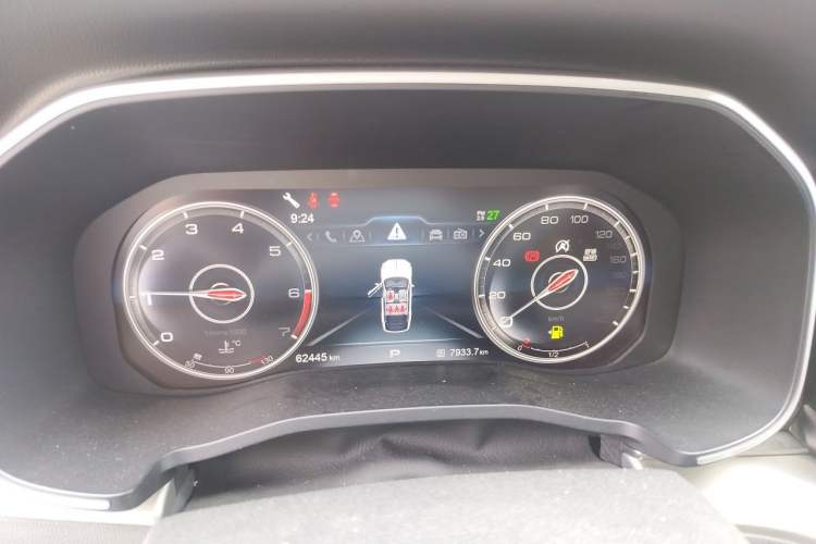 Used Hongqi HS7 2019 3.0T Automatic All-Wheel Drive Smart Connect Flagship Edition Instrument Cluster