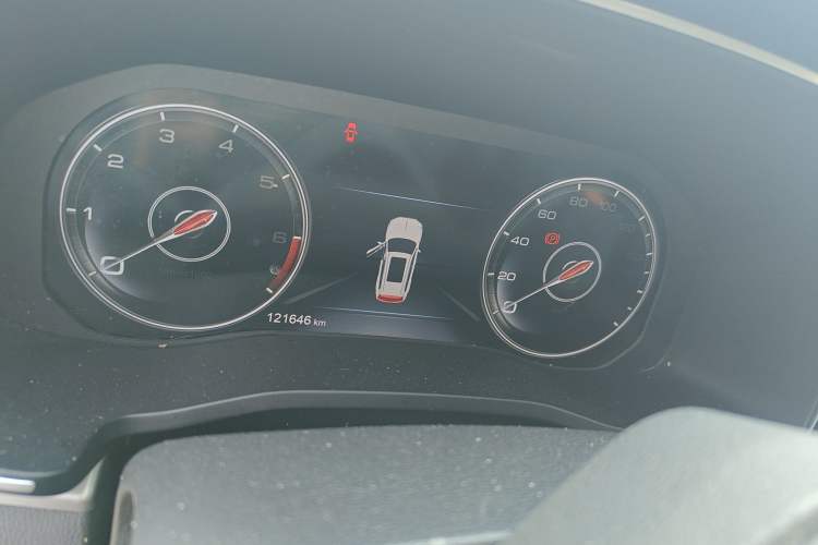 Used Hongqi HS7 2019 3.0T Automatic All-Wheel Drive Smart Connect Flagship Edition Instrument Cluster