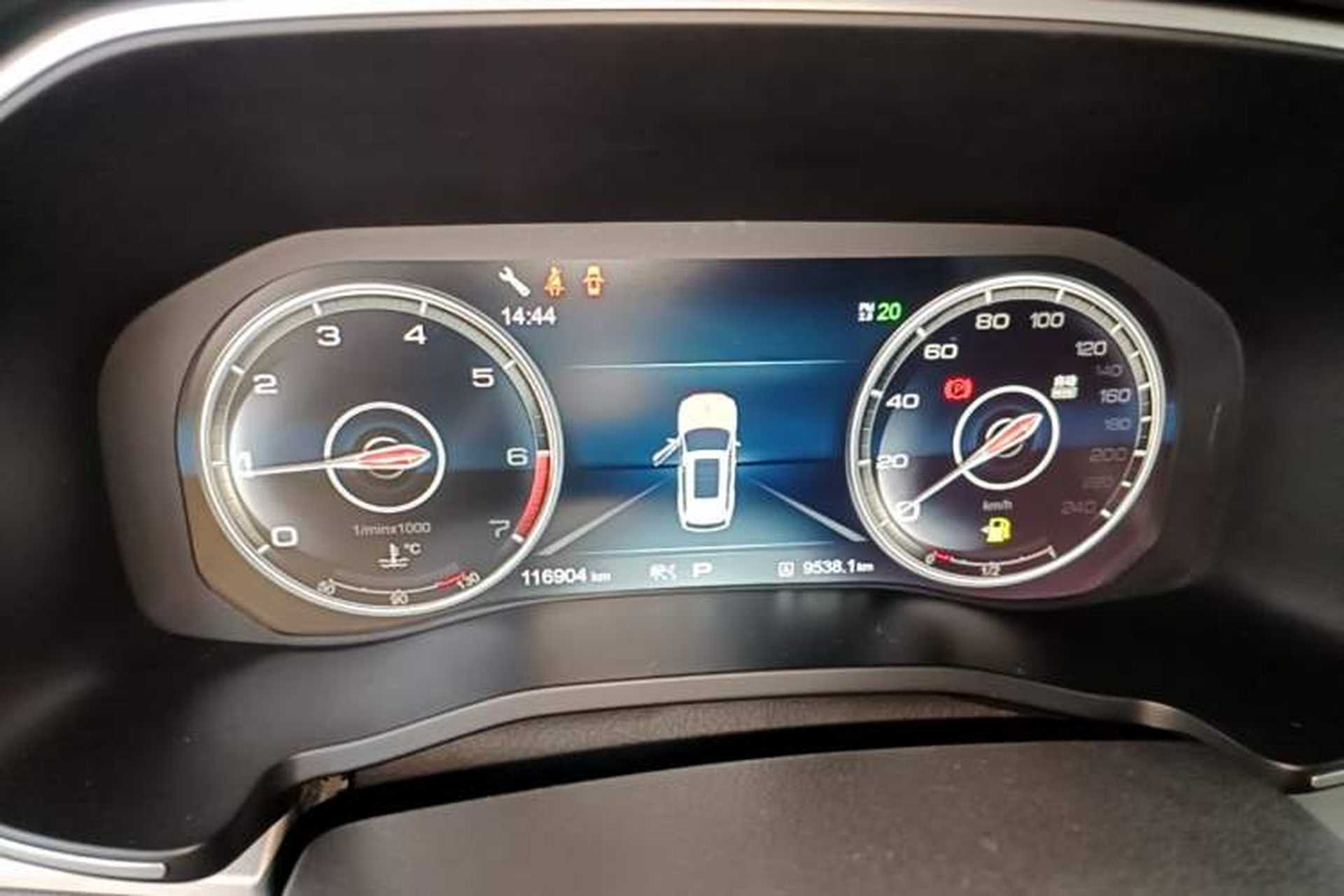 Used Hongqi HS7 2019 3.0T Automatic All-Wheel Drive Smart Connect Flagship Edition Instrument Cluster