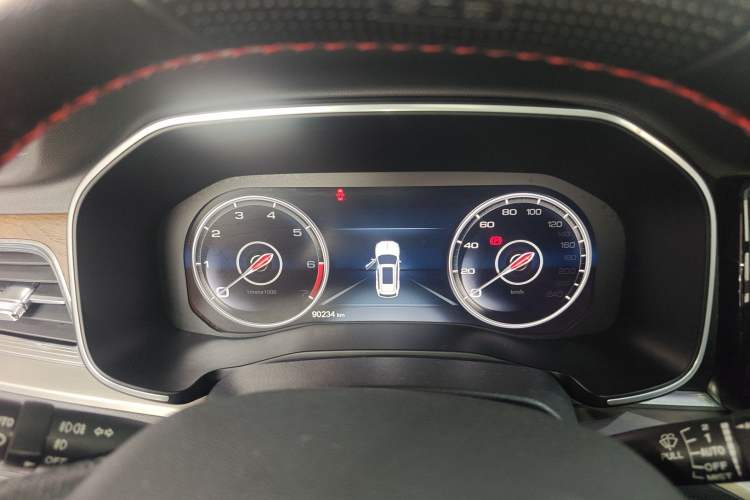 Used Hongqi HS7 2019 3.0T Automatic All-Wheel Drive Smart Connect Flagship Edition Instrument Cluster