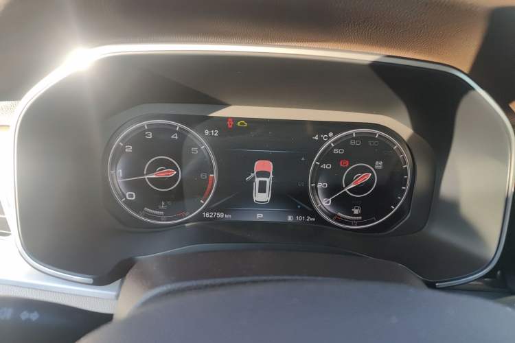 Used Hongqi HS7 2019 3.0T Automatic All-Wheel Drive Smart Connect Flagship Edition Instrument Cluster