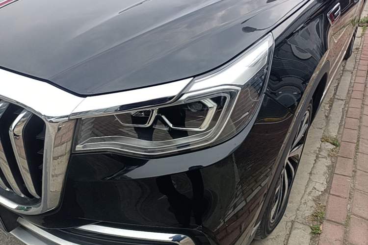 Used Hongqi HS7 2019 3.0T Automatic All-Wheel Drive Smart Connect Flagship Edition Left Front Headlight