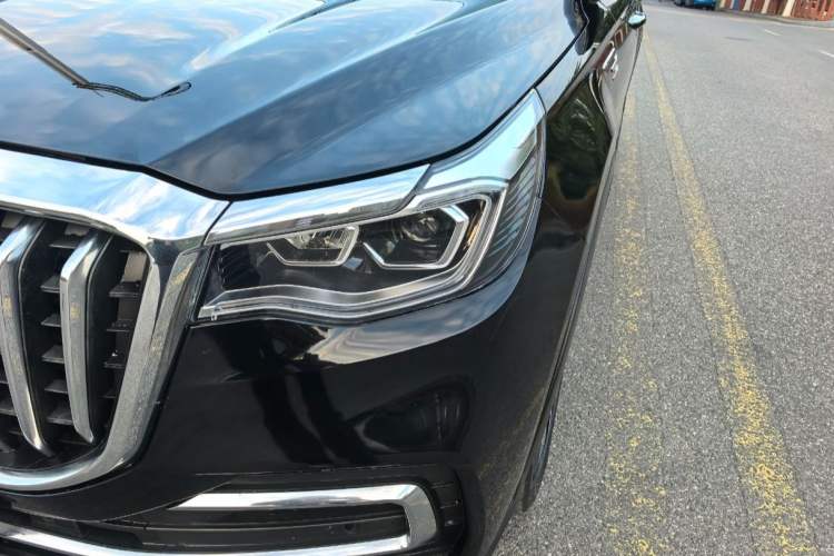 Used Hongqi HS7 2019 3.0T Automatic All-Wheel Drive Smart Connect Flagship Edition Left Front Headlight