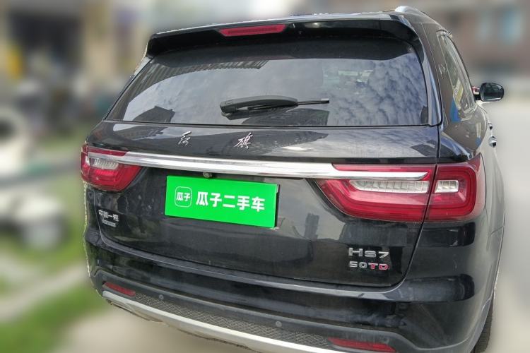 Used Hongqi HS7 2019 3.0T Automatic All-Wheel Drive Smart Connect Flagship Edition Rear