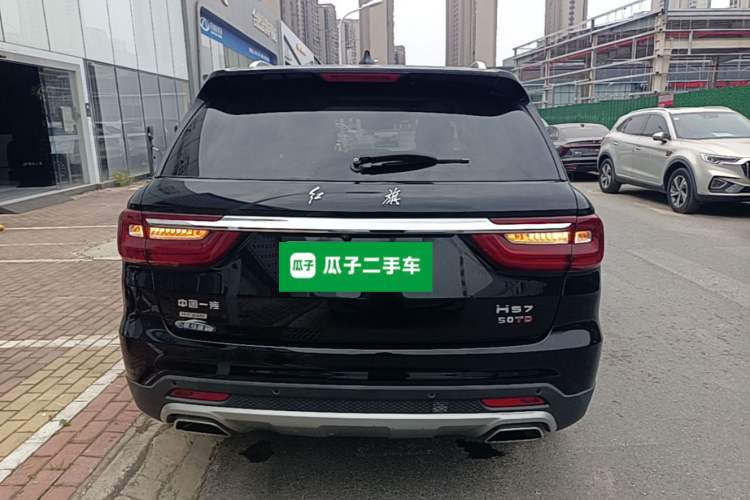 Used Hongqi HS7 2019 3.0T Automatic All-Wheel Drive Smart Connect Flagship Edition Rear