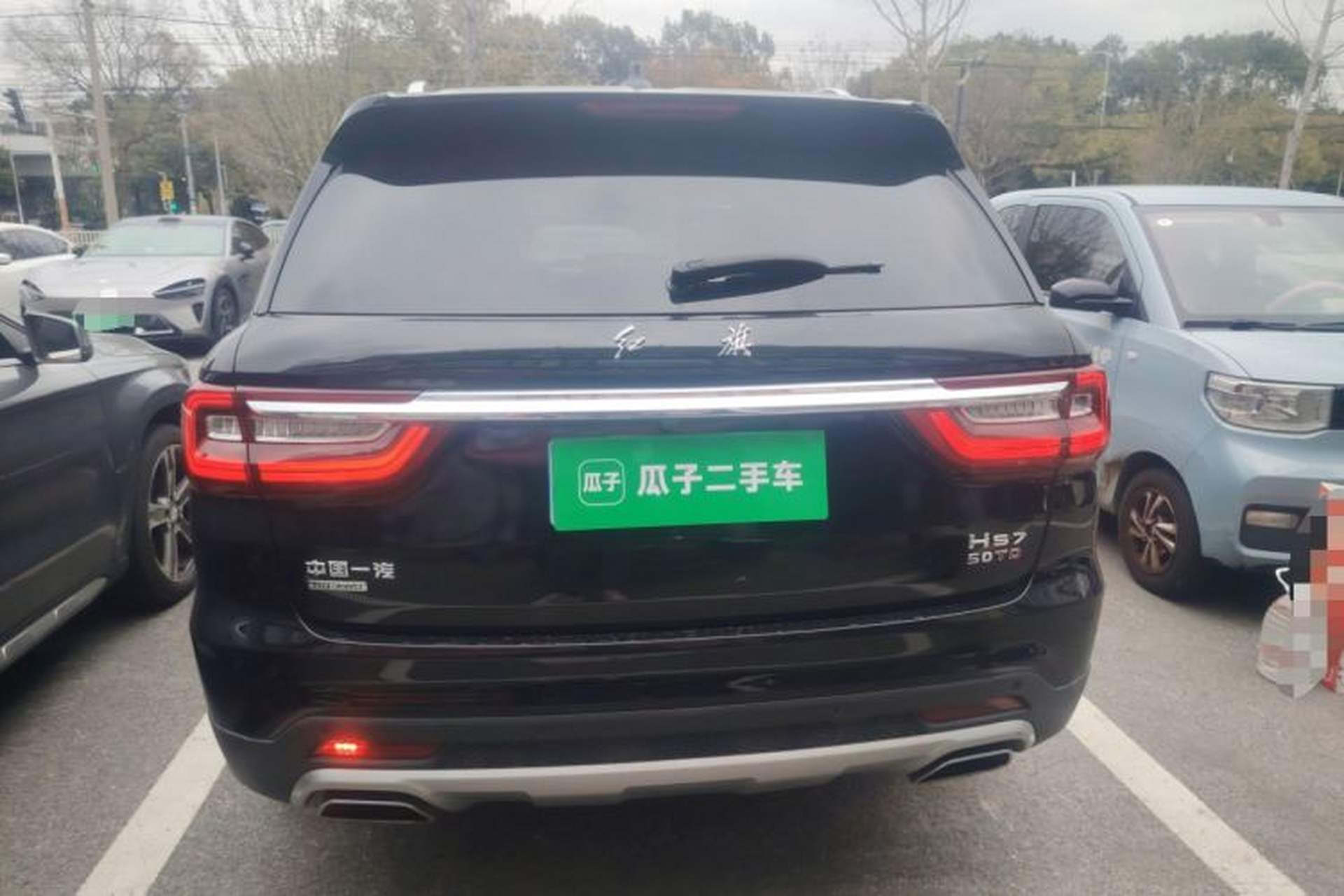 Used Hongqi HS7 2019 3.0T Automatic All-Wheel Drive Smart Connect Flagship Edition Rear