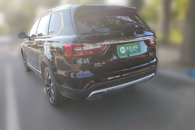 Used Hongqi HS7 2019 3.0T Automatic All-Wheel Drive Flagship Edition Rear Left 45 Deg