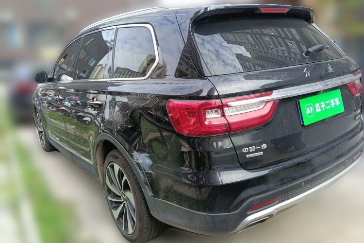 Used Hongqi HS7 2019 3.0T Automatic All-Wheel Drive Smart Connect Flagship Edition Rear Left 45 Deg