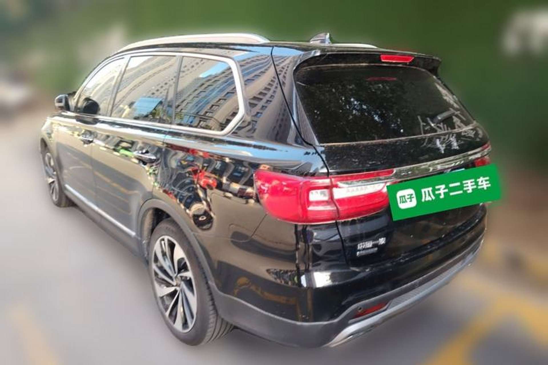 Used Hongqi HS7 2019 3.0T Automatic All-Wheel Drive Smart Connect Flagship Edition Rear Left 45 Deg