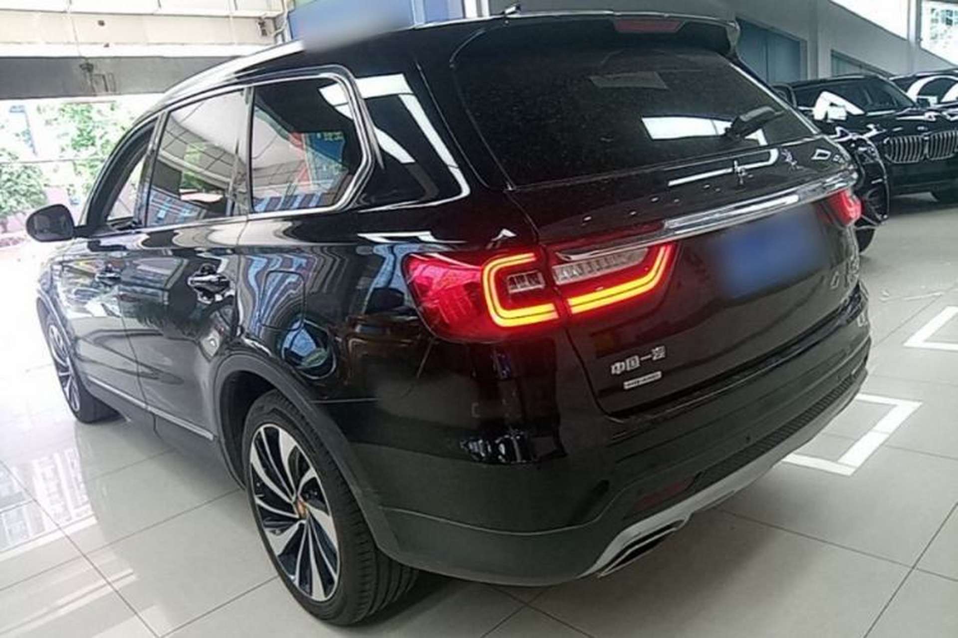 Used Hongqi HS7 2019 3.0T Automatic All-Wheel Drive Smart Connect Flagship Edition Rear Left 45 Deg