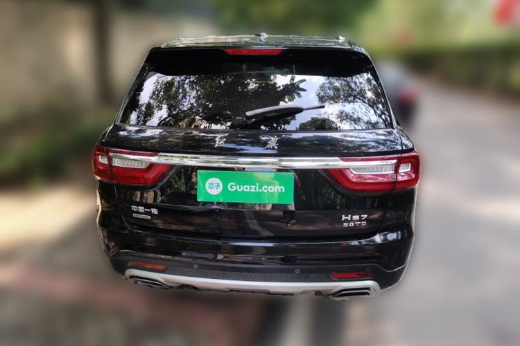 Used Hongqi HS7 2019 3.0T Automatic All-Wheel Drive Smart Connect Flagship Edition Rear