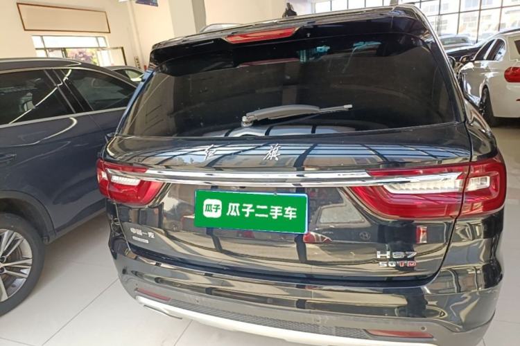 Used Hongqi HS7 2019 3.0T Automatic All-Wheel Drive Smart Connect Flagship Edition Rear