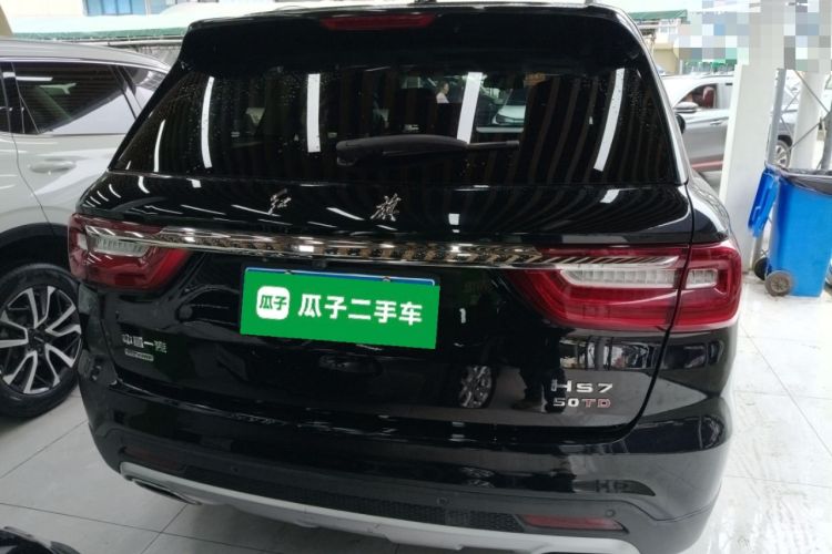 Used Hongqi HS7 2019 3.0T Automatic All-Wheel Drive Smart Connect Flagship Edition Rear
