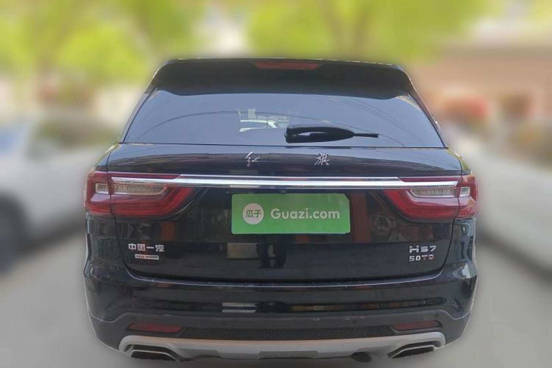 Used Hongqi HS7 2019 3.0T Automatic All-Wheel Drive Smart Connect Flagship Edition Rear
