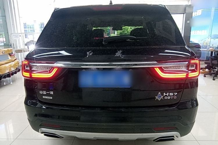 Used Hongqi HS7 2019 3.0T Automatic All-Wheel Drive Smart Connect Flagship Edition Rear