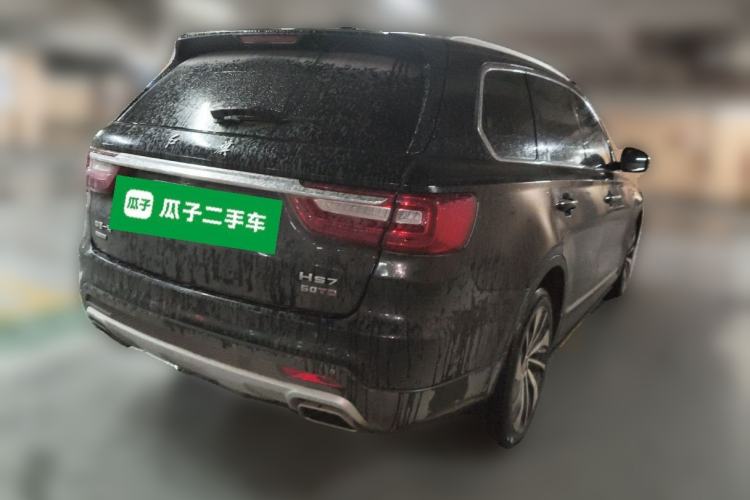 Used Hongqi HS7 2019 3.0T Automatic All-Wheel Drive Smart Connect Flagship Edition Rear Right 45 Deg