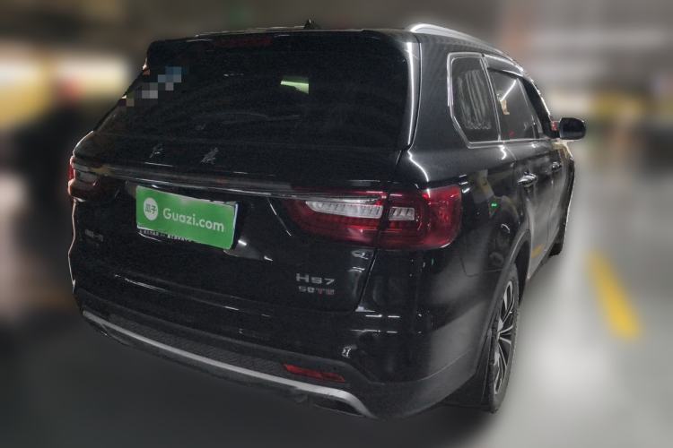 Used Hongqi HS7 2019 3.0T Automatic All-Wheel Drive Smart Connect Flagship Edition Rear Right 45 Deg
