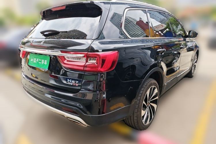 Used Hongqi HS7 2019 3.0T Automatic All-Wheel Drive Smart Connect Flagship Edition Rear Right 45 Deg