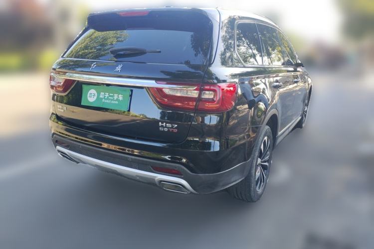 Used Hongqi HS7 2019 3.0T Automatic All-Wheel Drive Flagship Edition Rear Right 45 Deg