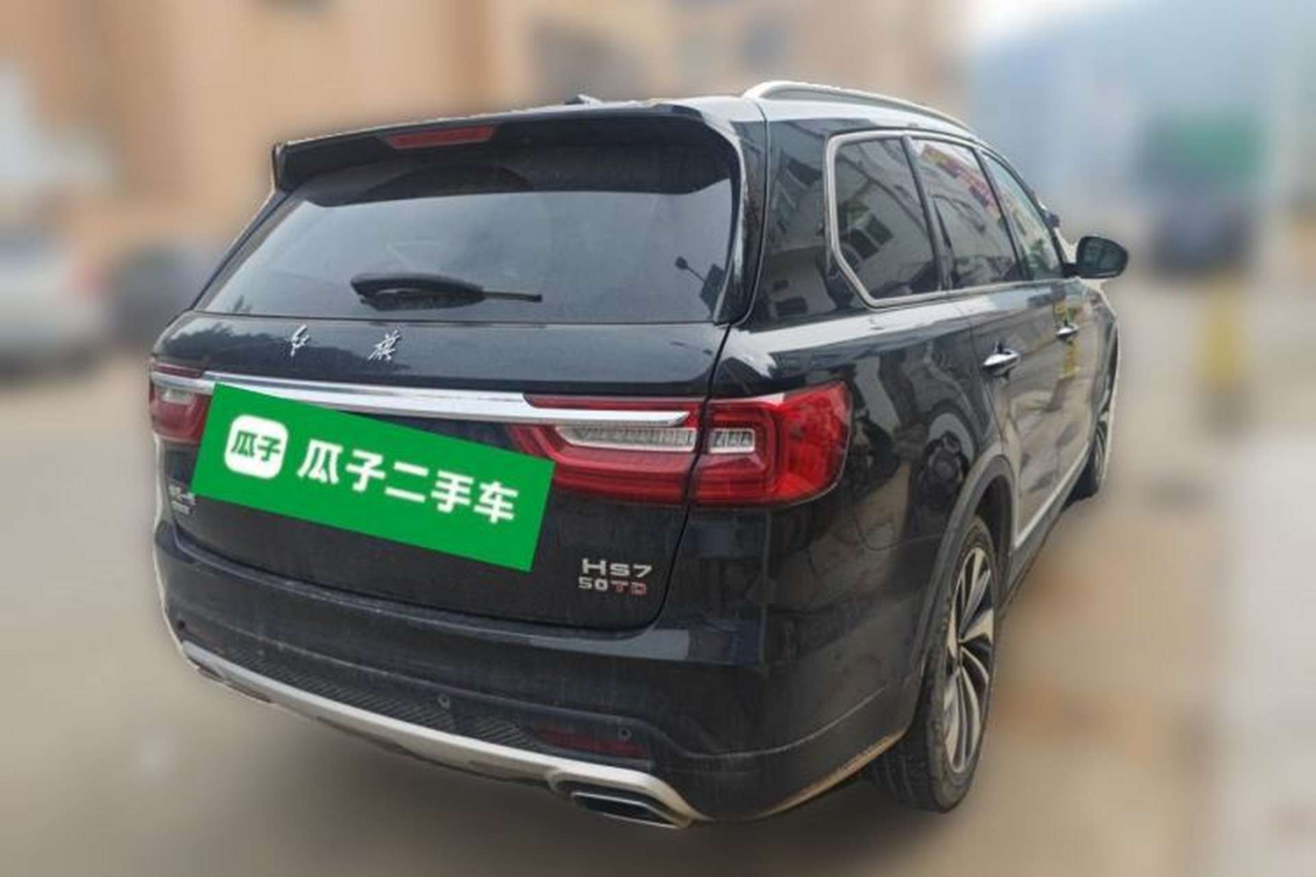 Used Hongqi HS7 2019 3.0T Automatic All-Wheel Drive Smart Connect Flagship Edition Rear Right 45 Deg