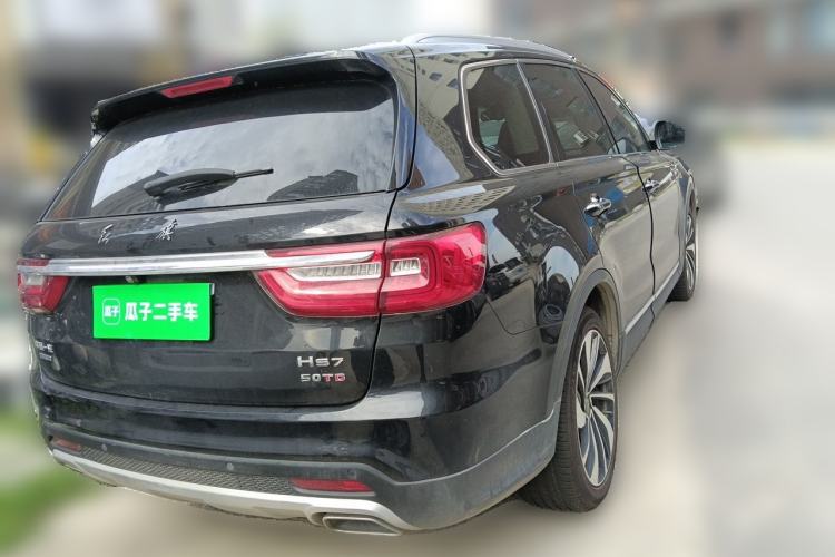 Used Hongqi HS7 2019 3.0T Automatic All-Wheel Drive Smart Connect Flagship Edition Rear Right 45 Deg