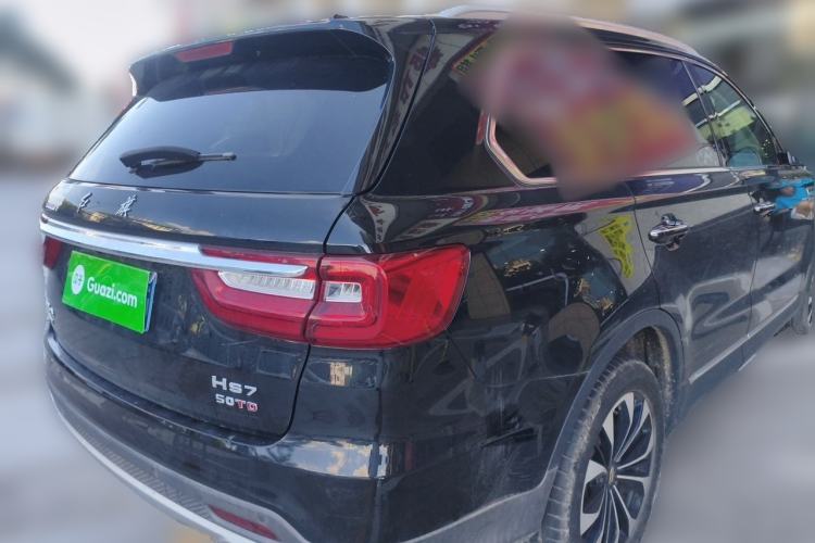 Used Hongqi HS7 2019 3.0T Automatic All-Wheel Drive Smart Connect Flagship Edition Rear Right 45 Deg