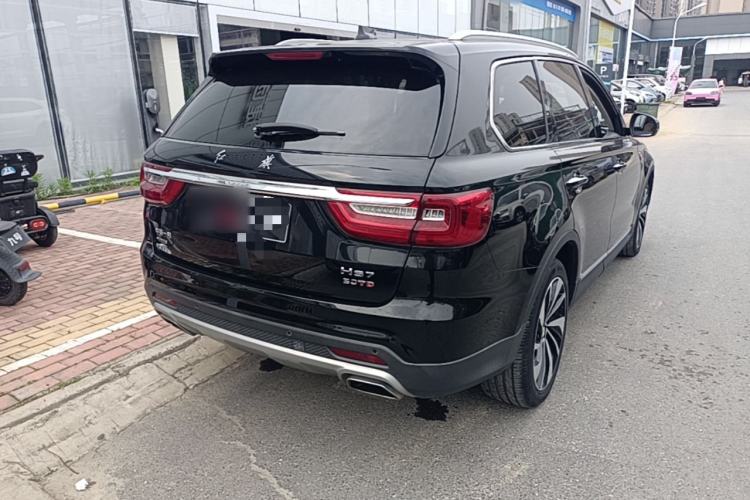 Used Hongqi HS7 2019 3.0T Automatic All-Wheel Drive Smart Connect Flagship Edition Rear Right 45 Deg