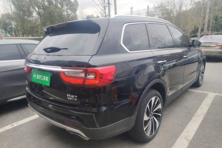 Used Hongqi HS7 2019 3.0T Automatic All-Wheel Drive Smart Connect Flagship Edition Rear Right 45 Deg