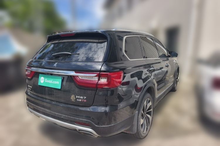 Used Hongqi HS7 2019 3.0T Automatic All-Wheel Drive Smart Connect Flagship Edition Rear Right 45 Deg