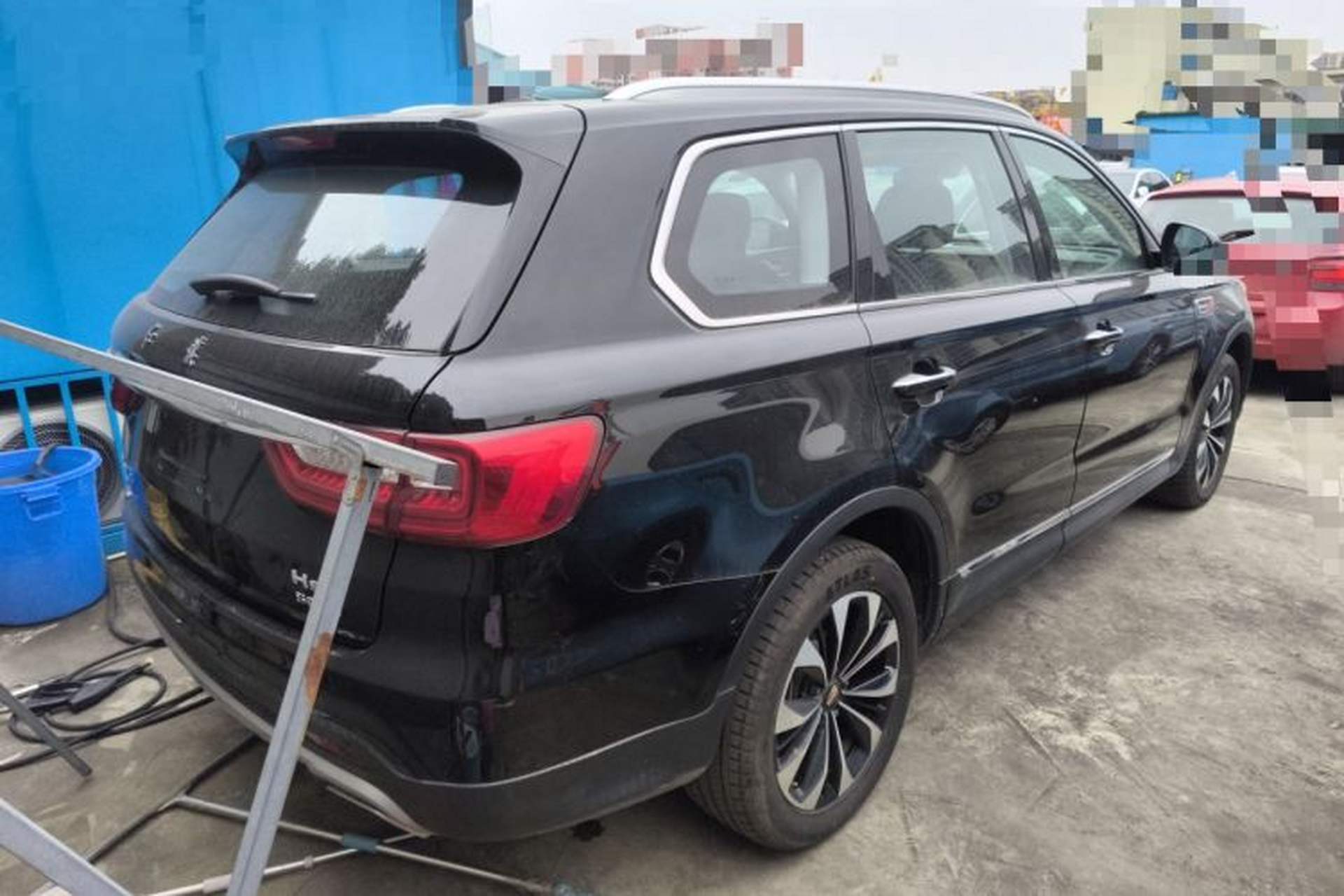 Used Hongqi HS7 2019 3.0T Automatic All-Wheel Drive Flagship Edition Rear Right 45 Deg