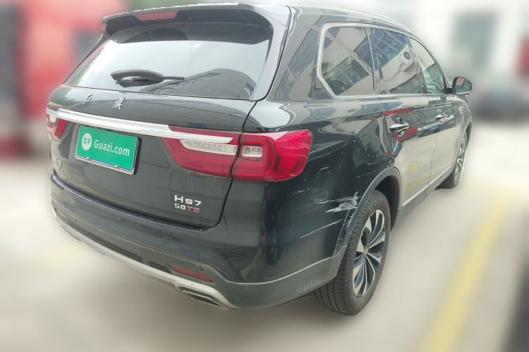 Used Hongqi HS7 2019 3.0T Automatic All-Wheel Drive Smart Connect Flagship Edition Rear Right 45 Deg