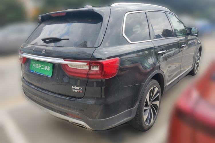 Used Hongqi HS7 2019 3.0T Automatic All-Wheel Drive Smart Connect Flagship Edition Rear Right 45 Deg