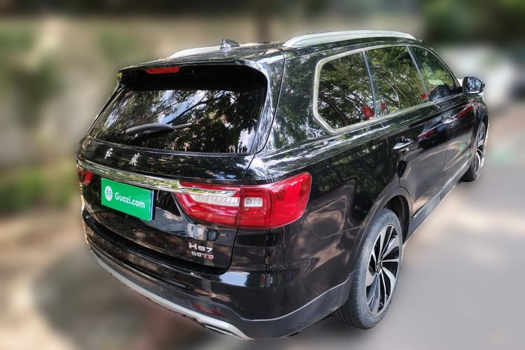Used Hongqi HS7 2019 3.0T Automatic All-Wheel Drive Smart Connect Flagship Edition Rear Right 45 Deg