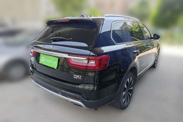 Used Hongqi HS7 2019 3.0T Automatic All-Wheel Drive Smart Connect Flagship Edition Rear Right 45 Deg