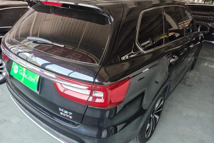 Used Hongqi HS7 2019 3.0T Automatic All-Wheel Drive Smart Connect Flagship Edition Rear Right 45 Deg