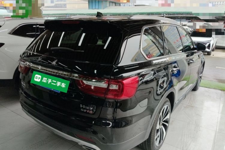 Used Hongqi HS7 2019 3.0T Automatic All-Wheel Drive Smart Connect Flagship Edition Rear Right 45 Deg