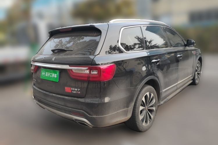 Used Hongqi HS7 2019 3.0T Automatic All-Wheel Drive Smart Connect Flagship Edition Rear Right 45 Deg